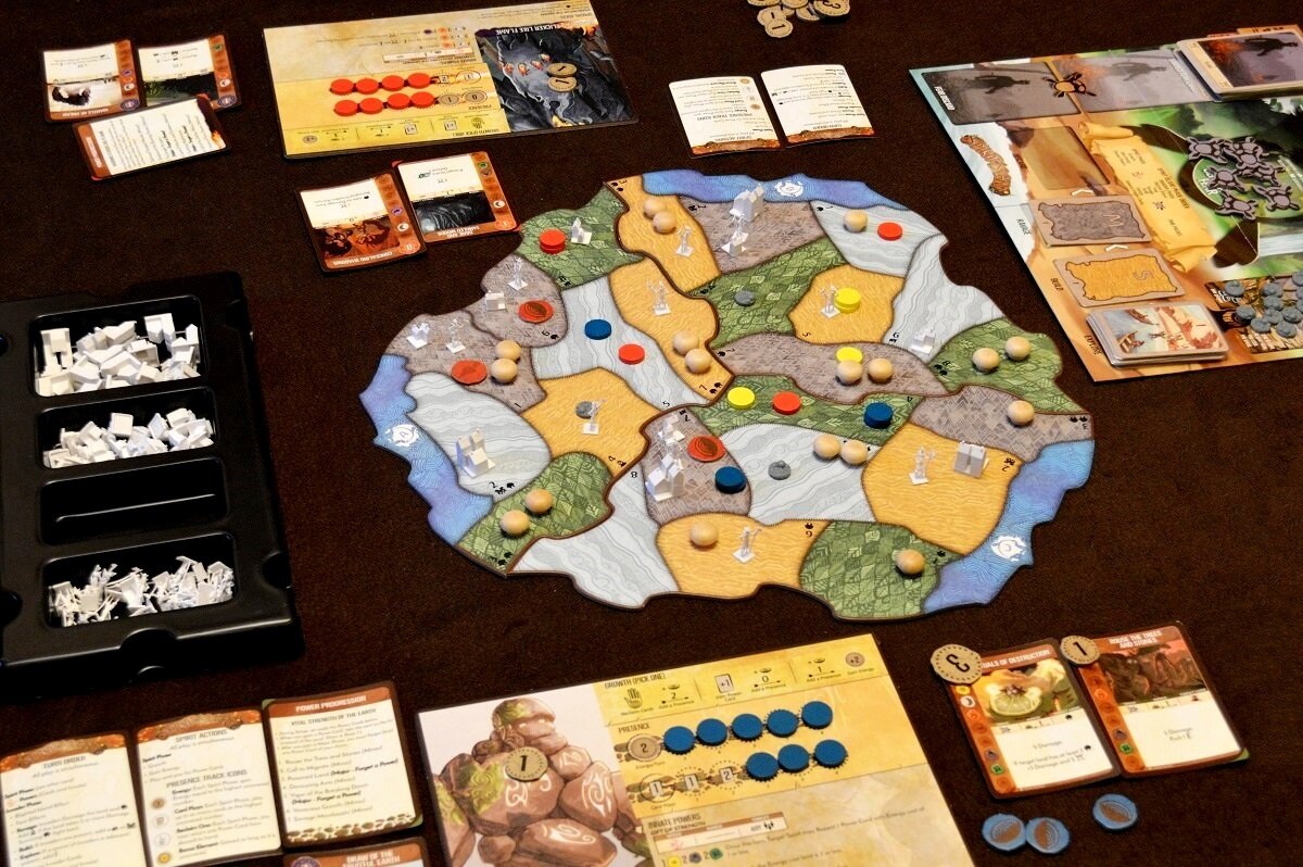 Настолка остров. Настолка остров духов. Игра остров духов. Spirit Island настольная игра. Настольная игра остров духов.