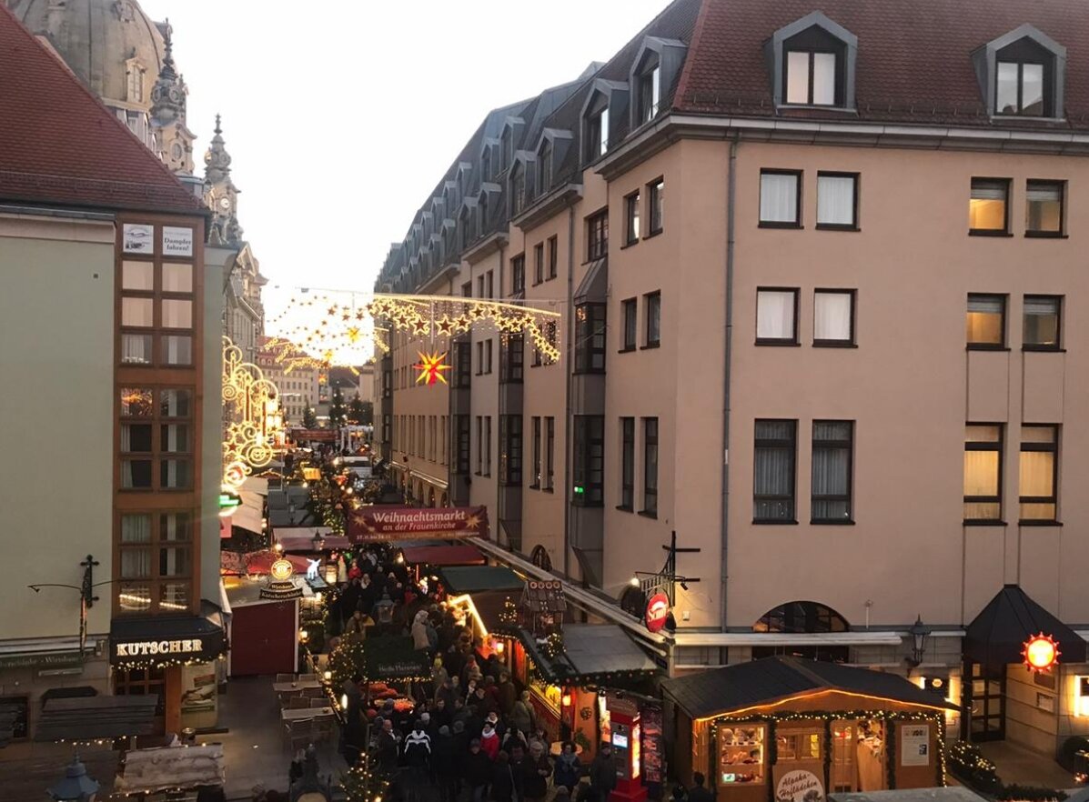 Фото автора, Улицы Дрездена