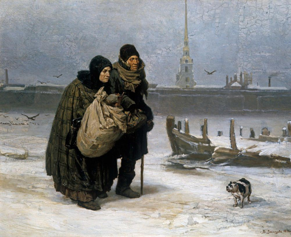 В.М. Васнецов - «С квартиры на квартиру»