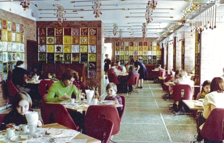 Детское кафе в СССР.