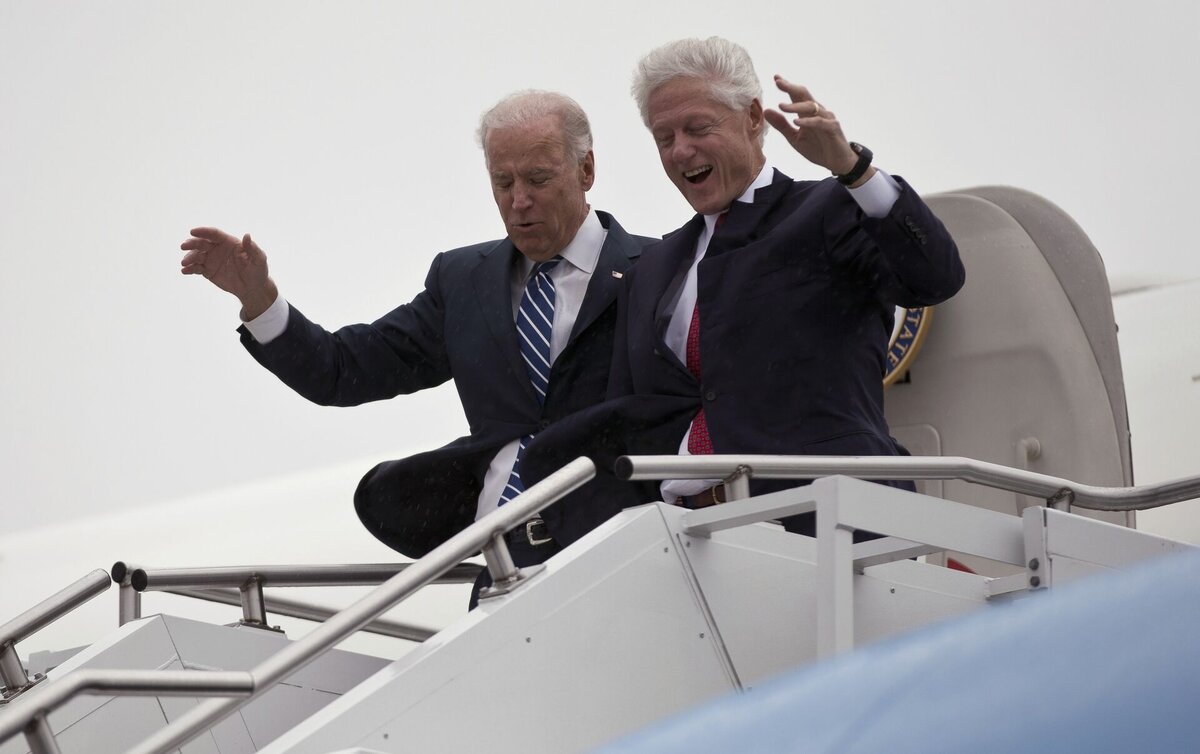 Дж.Байден и Б.Клинтон