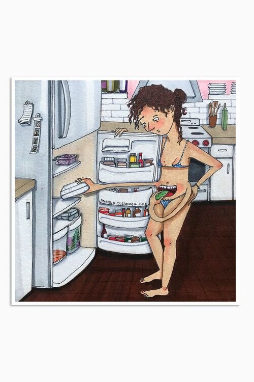 Нашла еще одну приятную душе моей художницу - Аманда Олеандер.