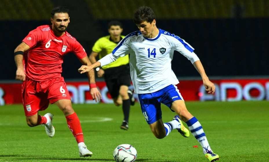    Элдор Шомуродов - главная звезда сборной Узбекистана. Фото: Соцсети сборной Узбекистана