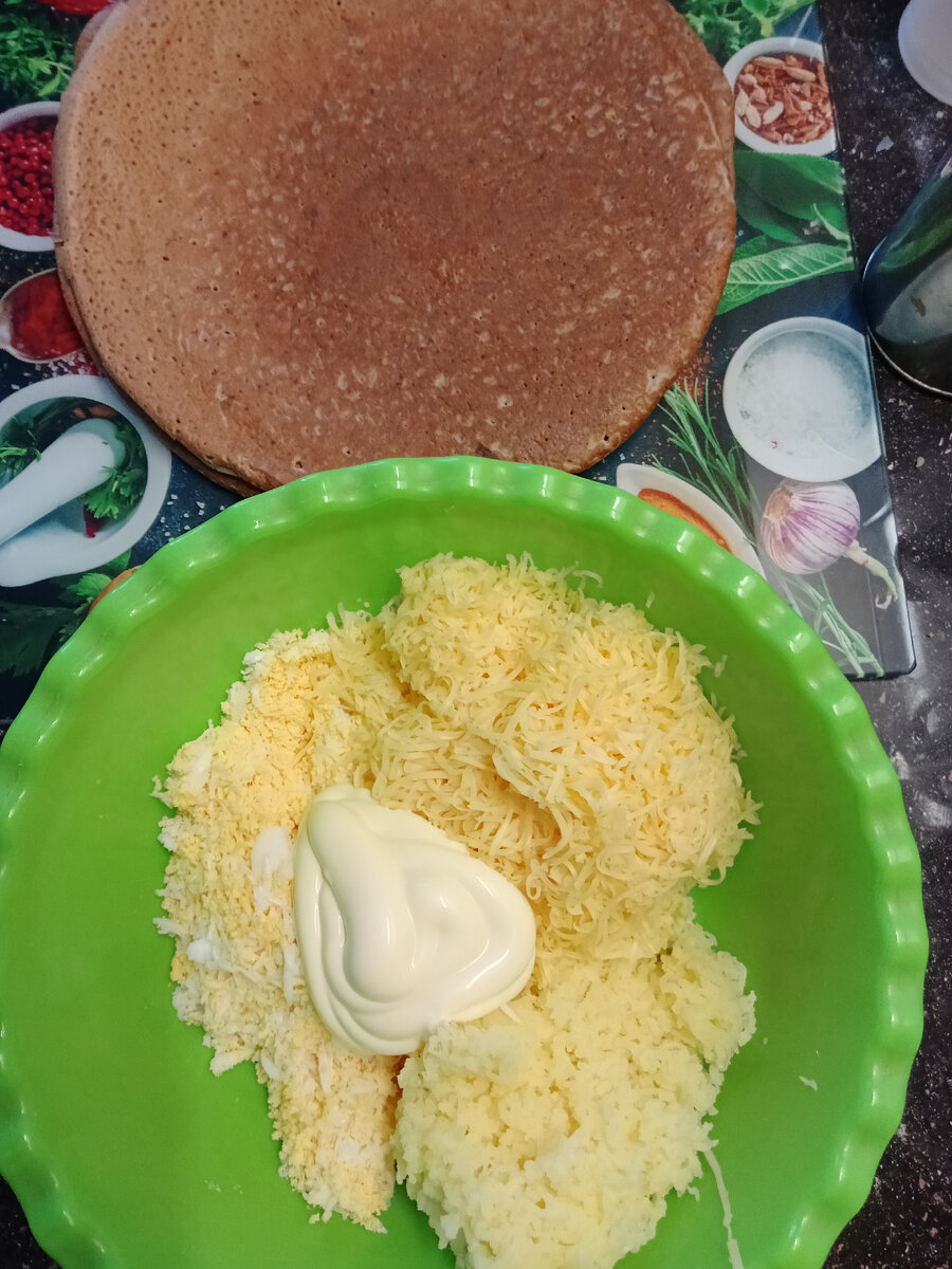 Смешиваем начинку