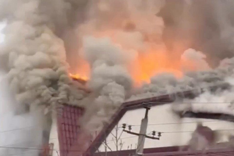     Фото с места ЧП