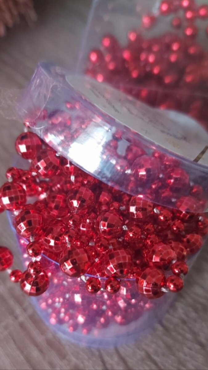 Классные бусы для елки - моя давняя покупка