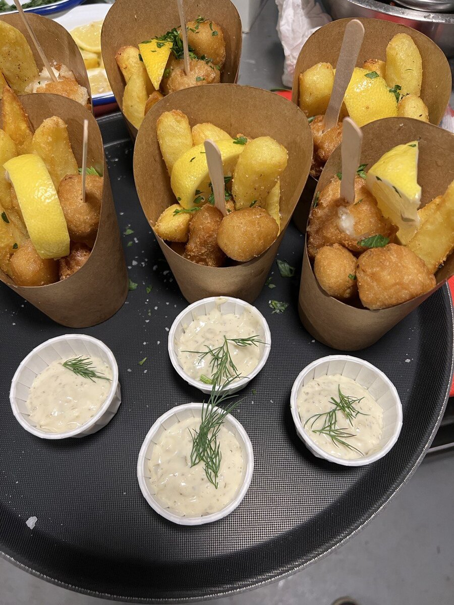 Ланч в кафе Брайтона