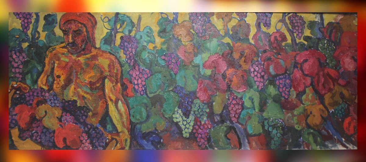 П.П. Кончаловский (1876—1956). Сбор винограда. 1909.