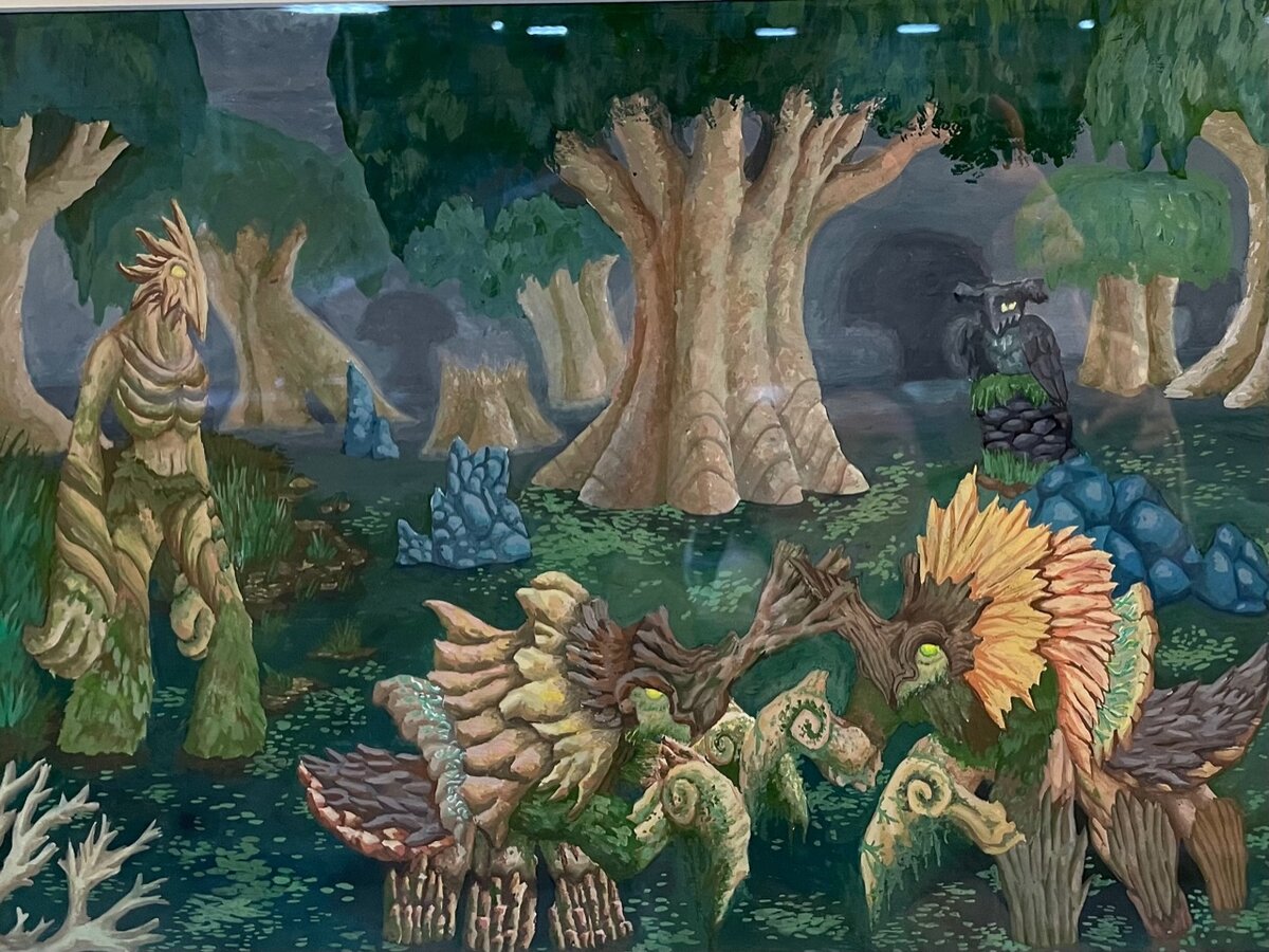 Работа с выставки Кирилла Горячева