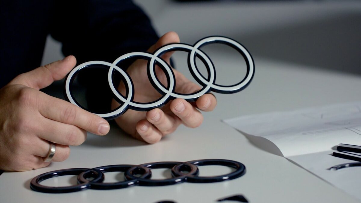    Новый логотип Audi. Изображение Audi