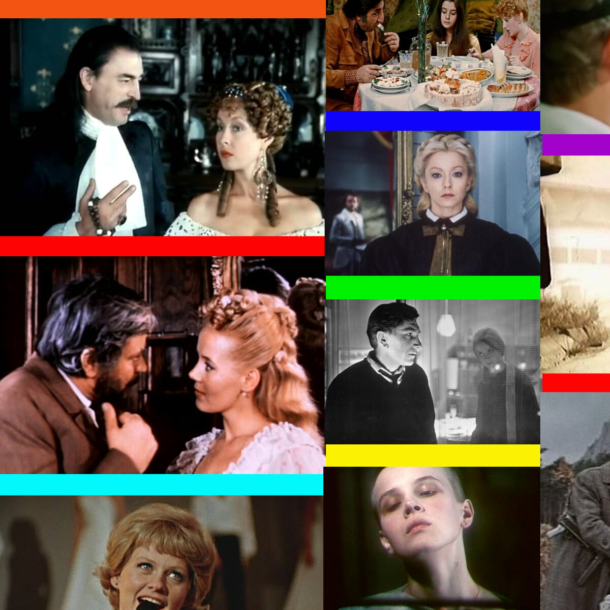 Здесь фильмы созданные во времена, когда качество имело значение. Угадаете все 10 фильмов по кадрам из них?