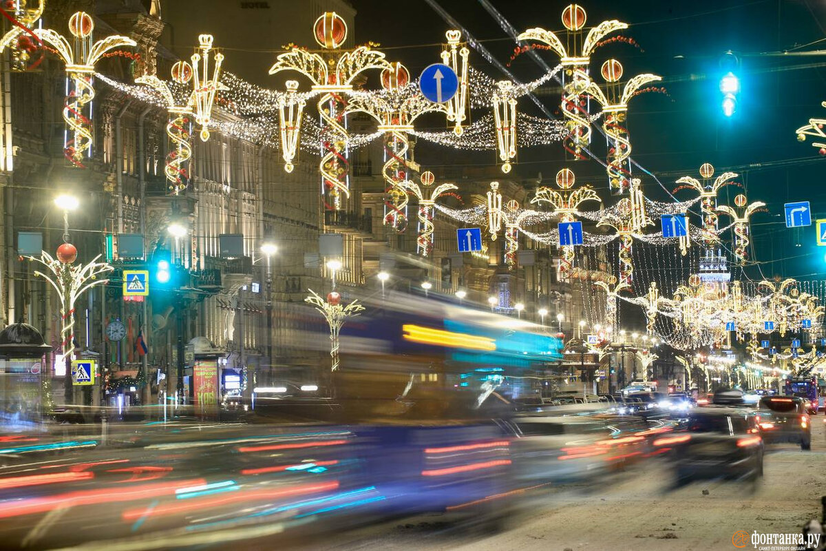 санкт петербург на новый год