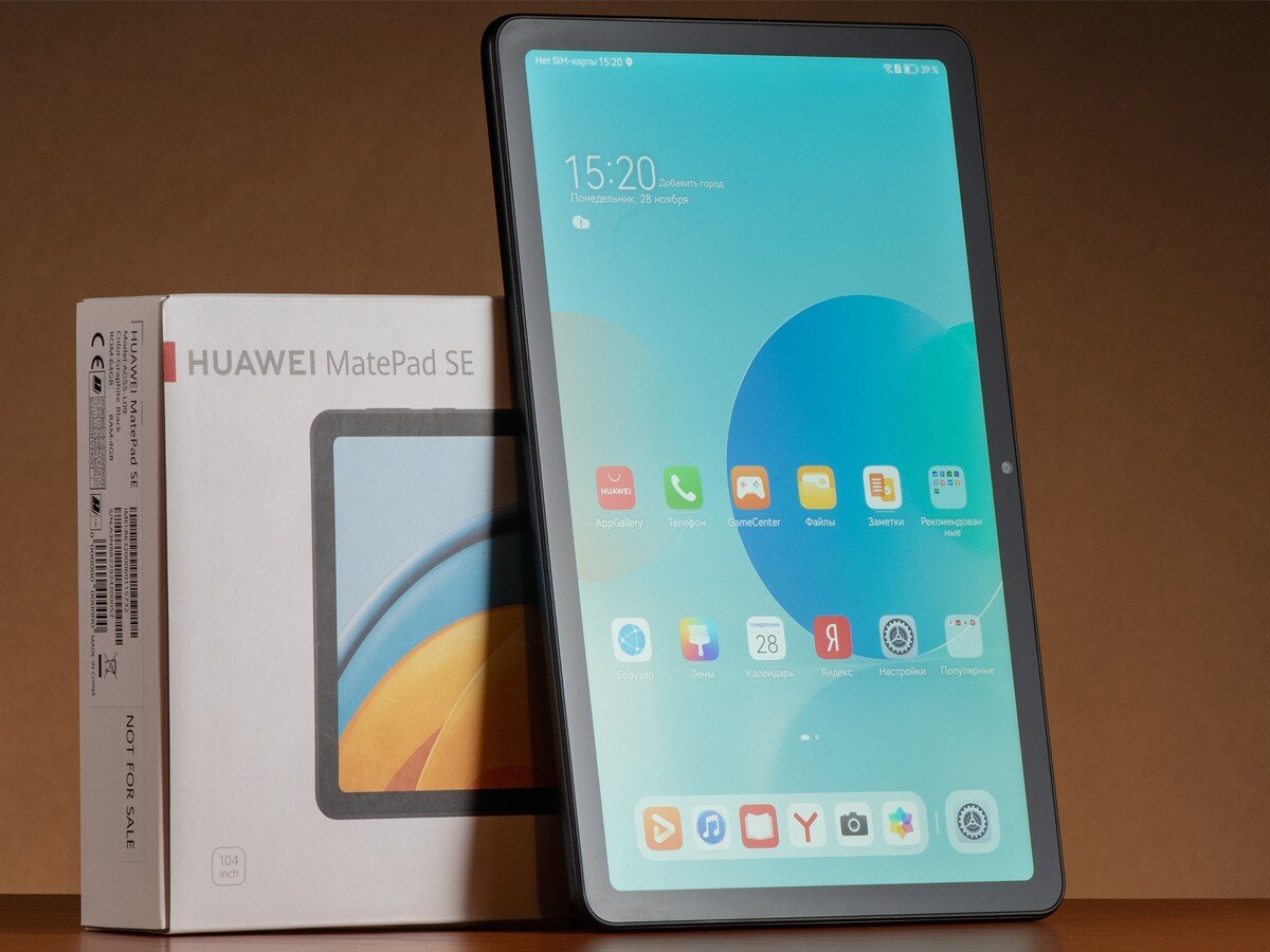    Обзор HUAWEI MatePad SE 10,4”: в самый раз для контента