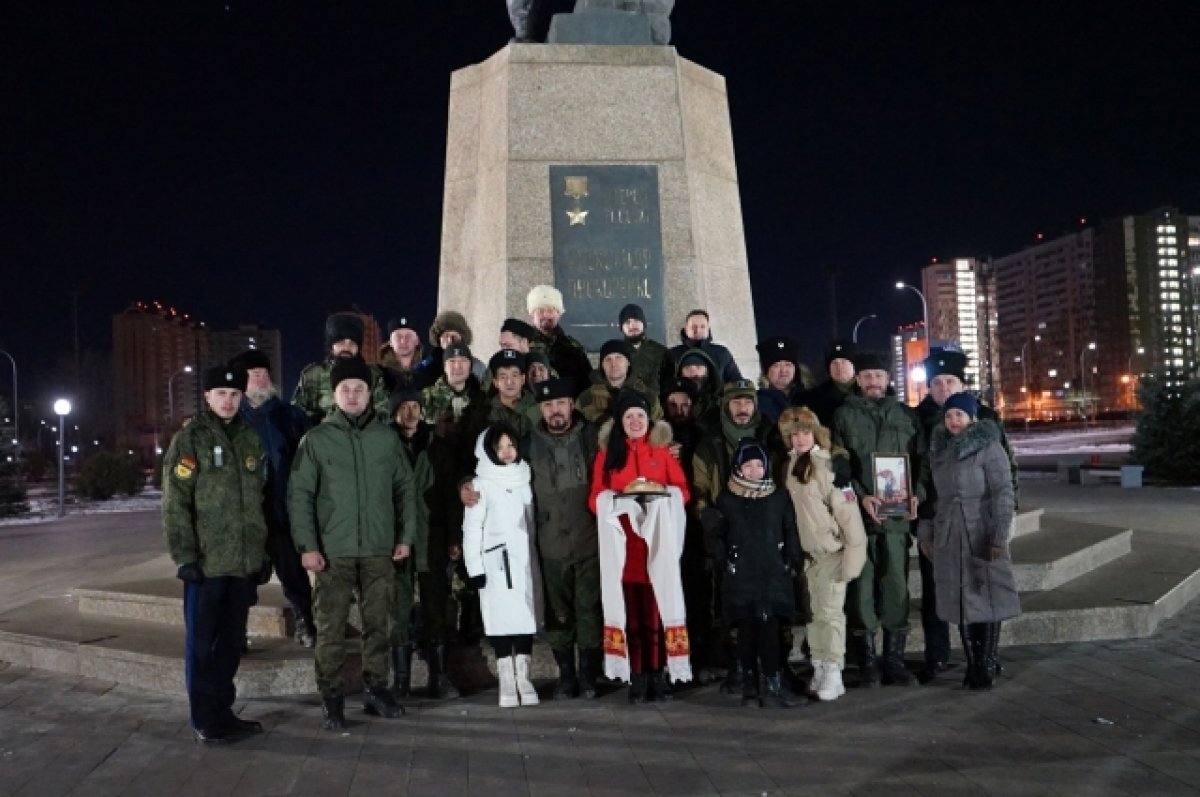    Из зоны СВО в Оренбург возвратились казаки отряда «Ермак».