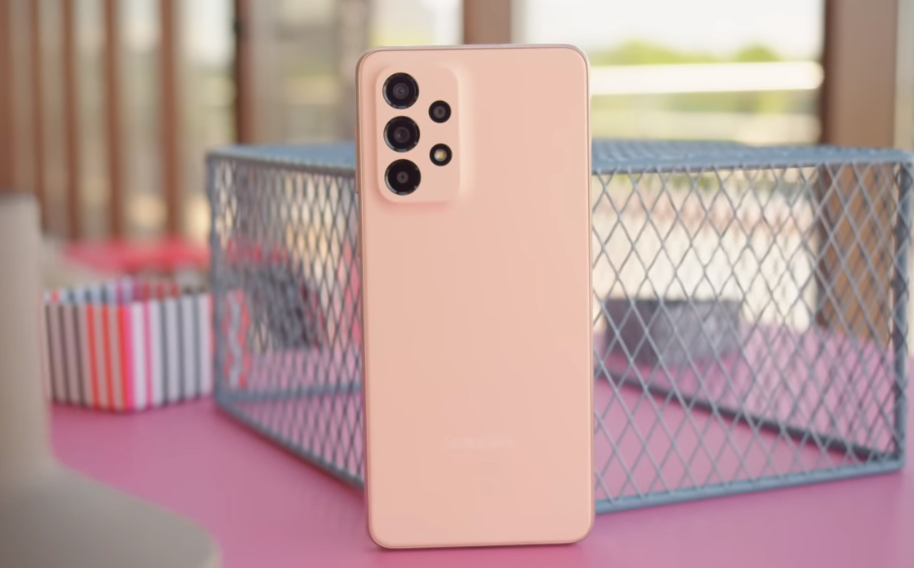 Galaxy A33 5G desing panel image