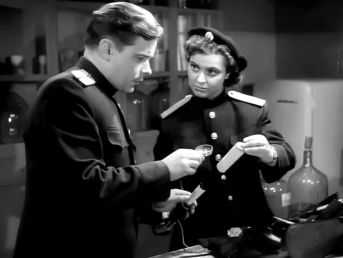Кадр из фильма «Дело №306», 1956 год, режиссер Анатолий Рыбаков