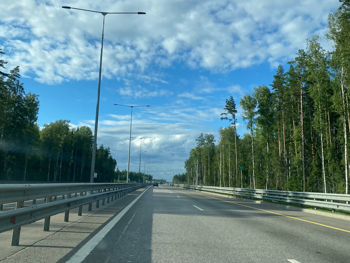 Выехали из Москвы. Трасса М11