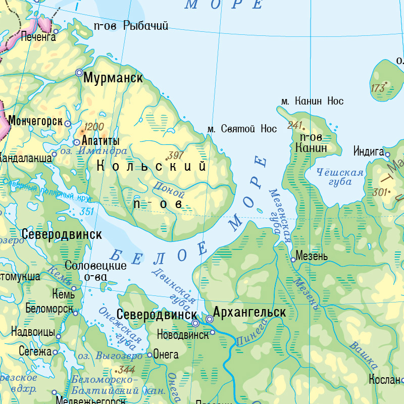 Белое море, его расположение и характеристики: список, описание, фото ...