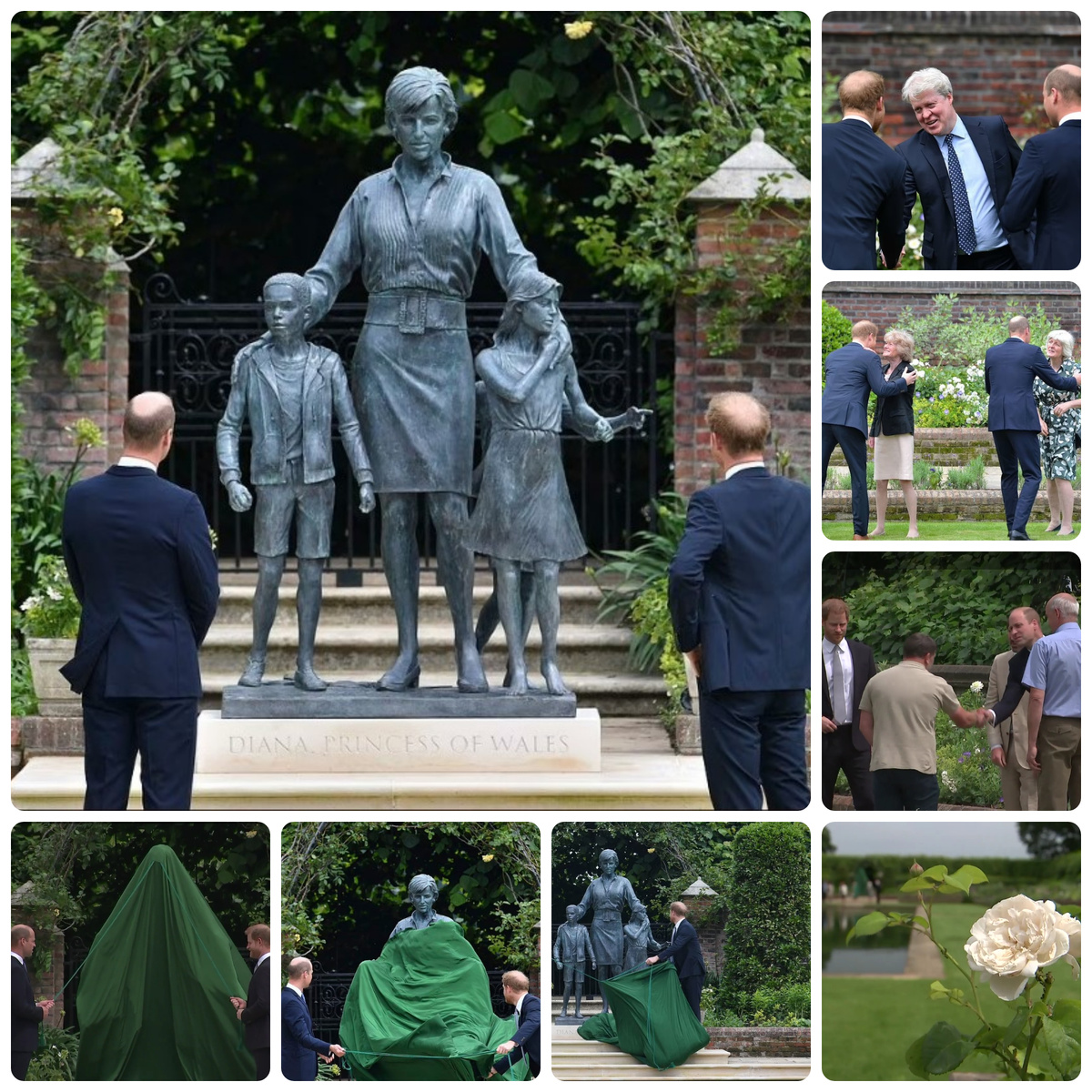 Скромная церемония.