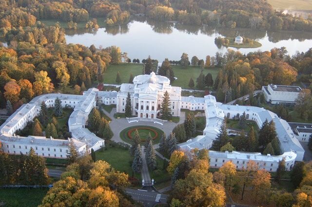 Вид усадьбы сверху