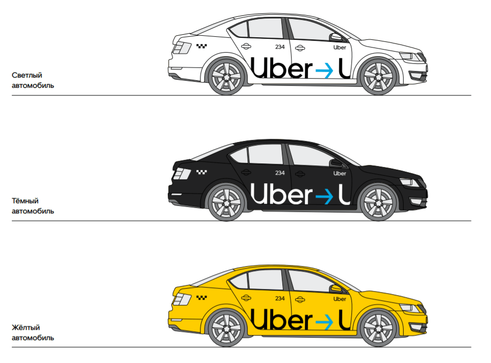 Оклеивание автомобиля логотипами известных агрегаторов прочно вошло в жизнь современного таксиста.-3