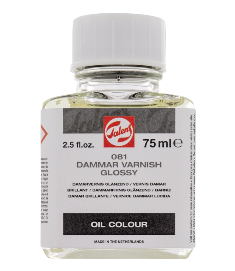 Лак даммарный для масла Talens глянцевый