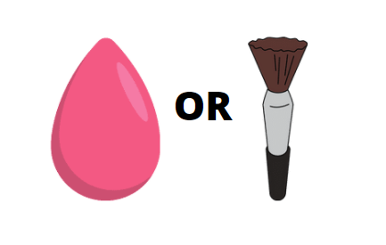 Спонж или Кисть для макияжа