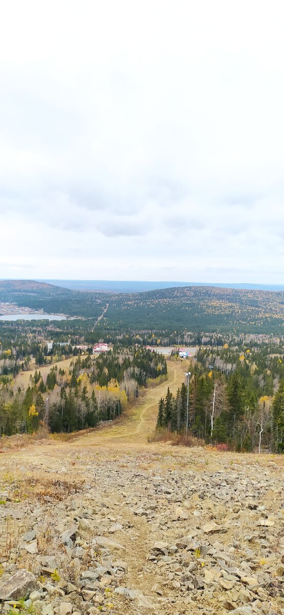 Гора Белая, Свердловская область, начало октября 2021 года. 