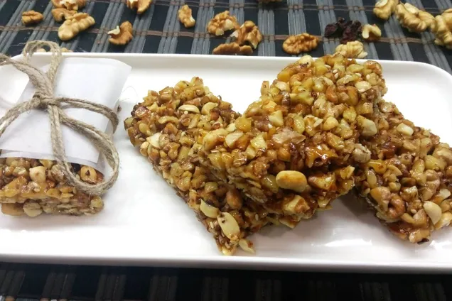 Халва из грецких орехов 