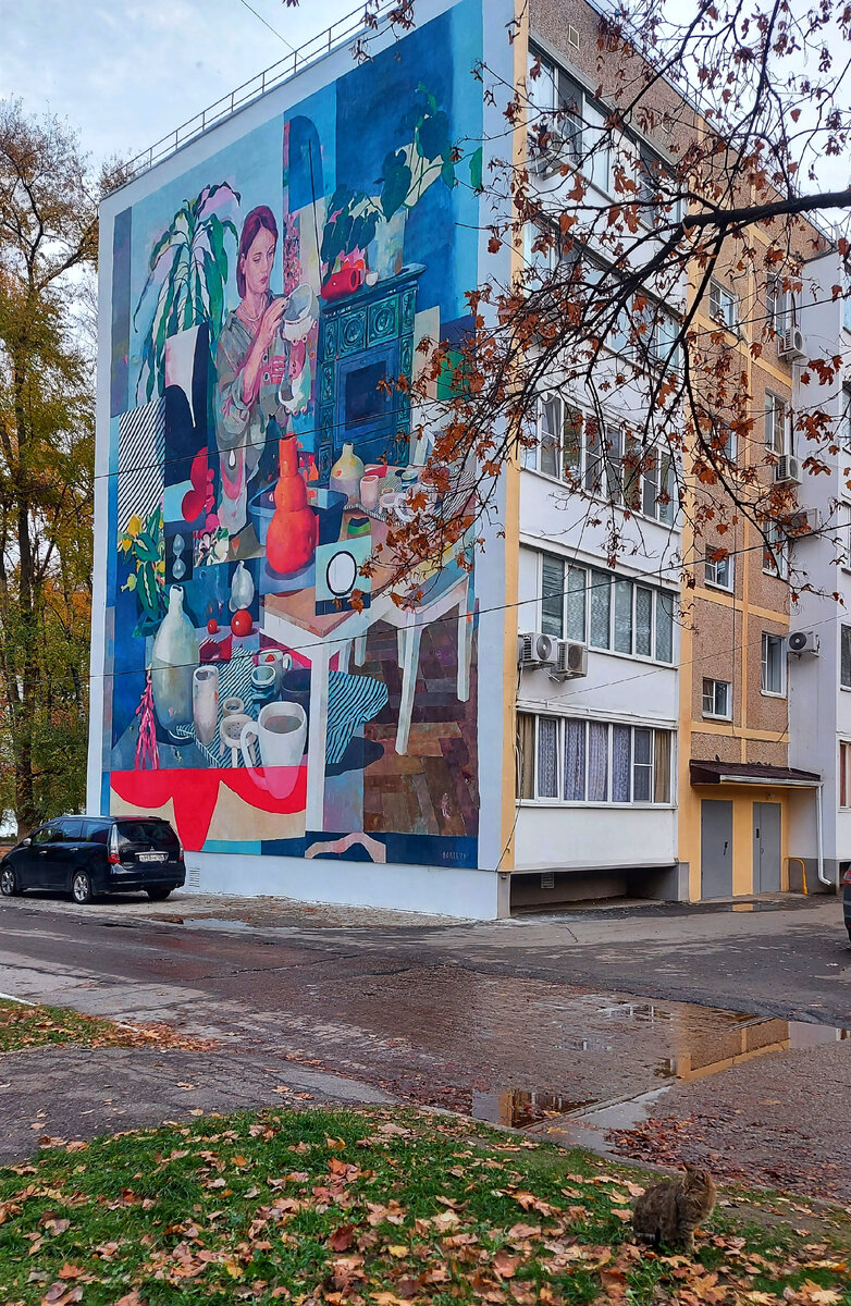 Двор в Солнечнодольске. Авторское фото