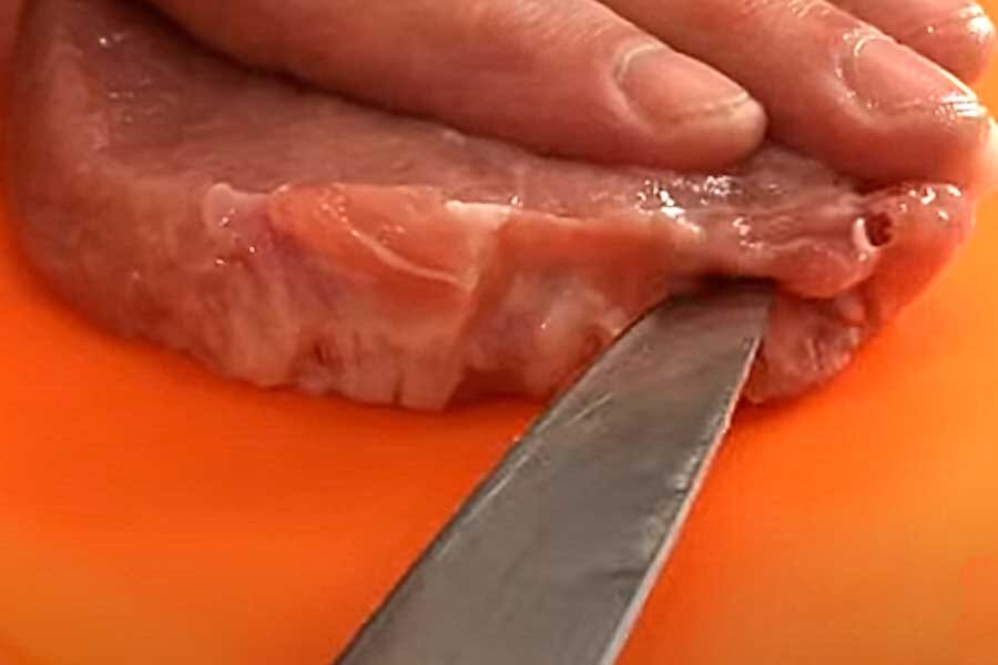 Кармашки из свинины