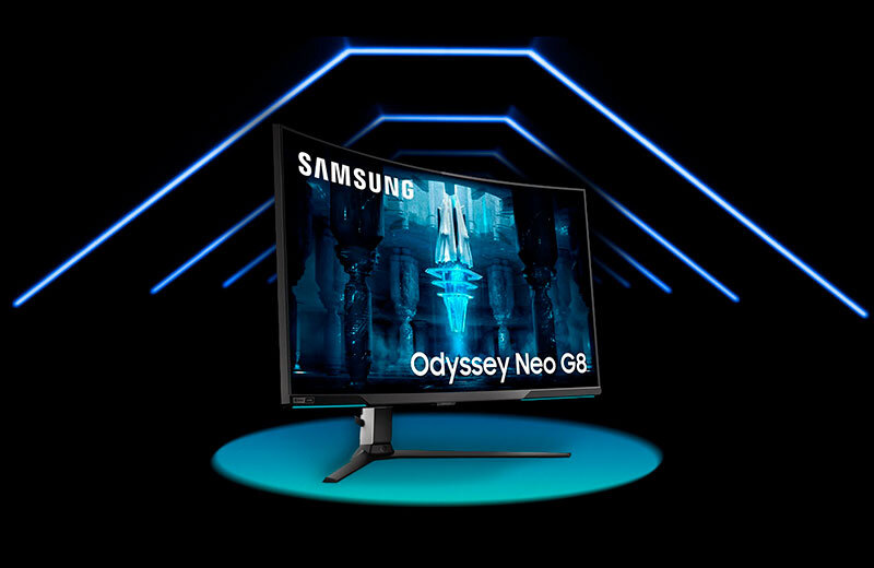 Samsung высокую частоту обновления среди 4K-мониторов, odyssey neo g8 имеет самую.