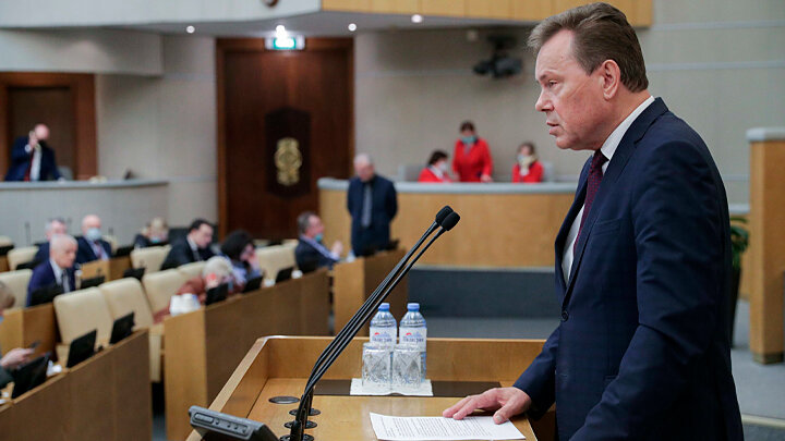 ДЕПУТАТ ГОСУДАРСТВЕННОЙ ДУМЫ ОТ КОММУНИСТИЧЕСКОЙ ПАРТИИ НИКОЛАЙ АРЕФЬЕВ. ФОТО ПРЕДОСТАВЛЕНО ПРЕСС-СЛУЖБОЙ НИЖНЕЙ ПАЛАТЫ ПАРЛАМЕНТА / АГН "МОСКВА" 