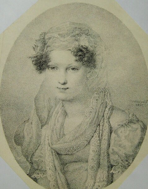 Шестнадцатилетняя Мария Николаевна. Картина Соколова. 