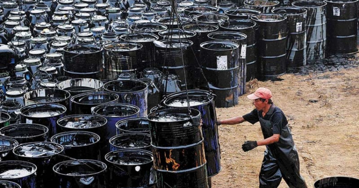 Канадская нефть в розлив