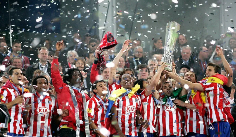 Атлетико Мадрид - первый клуб, кому покорилась Лига Европы