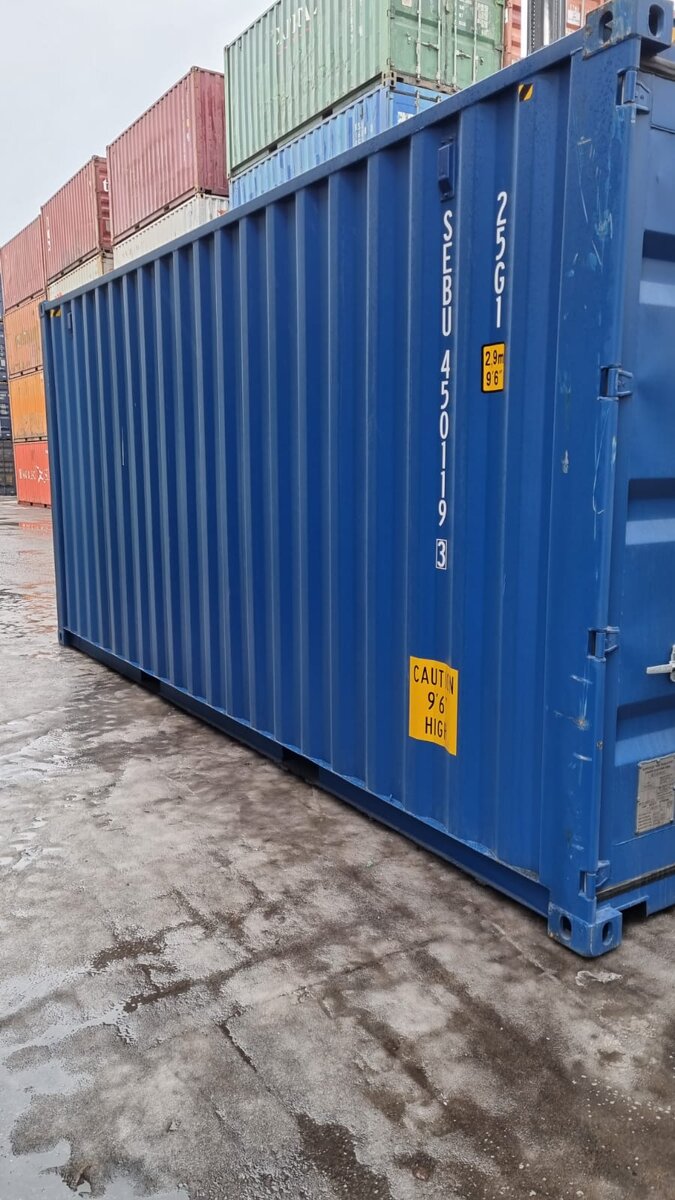 Морской контейнер 20 футов (высокий)