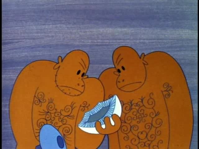 Кадр из мультфильма "Гора динозавров" взят для иллюстрации из Яндекс Картинки.