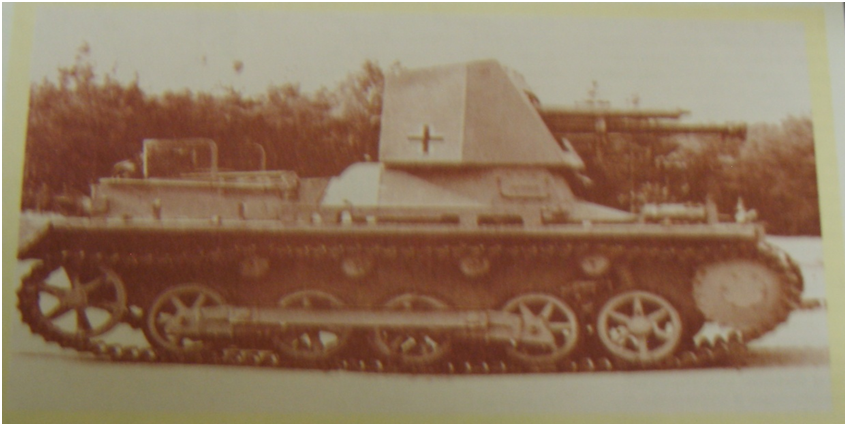Противотанковая САУ «PANZERJAGER I».