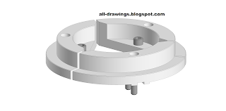 3D модель и чертежи токарных кулачков