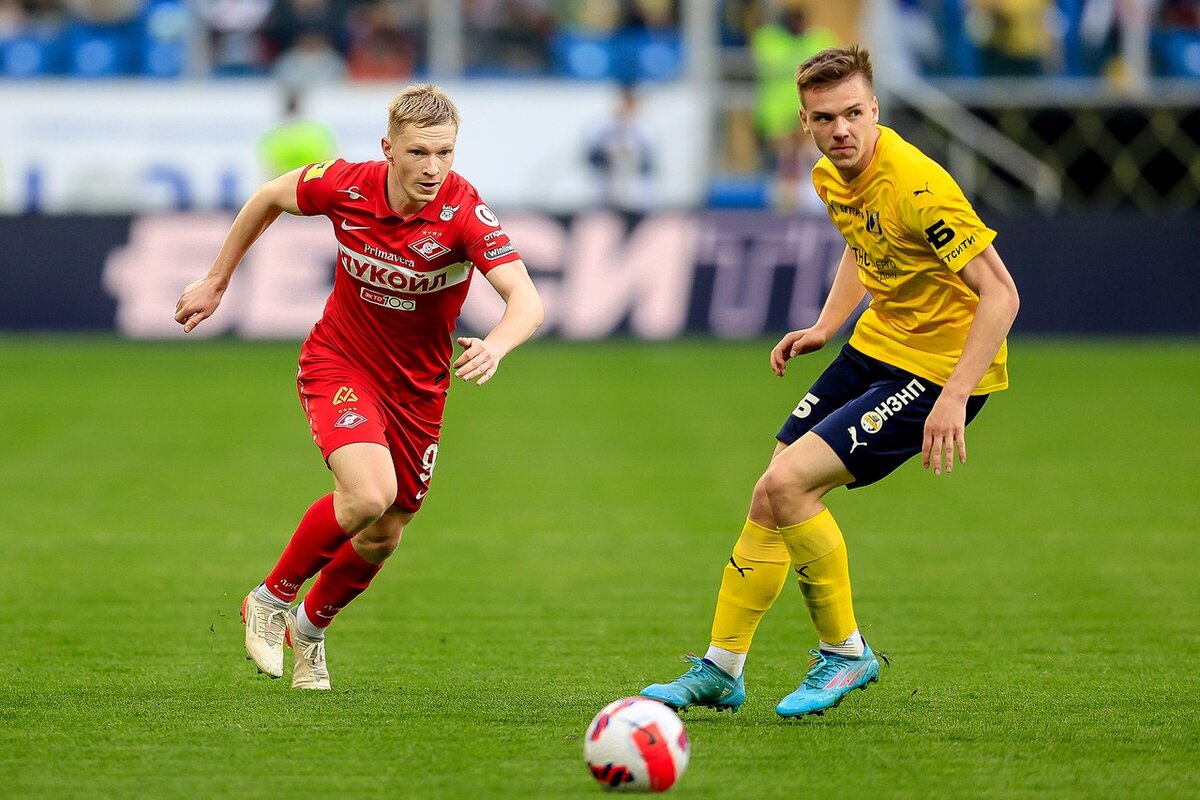 Николай Рассказов неплохо вышел на замену в матче с Ростовом. Фото официального сайта ФК Спартак Москва.