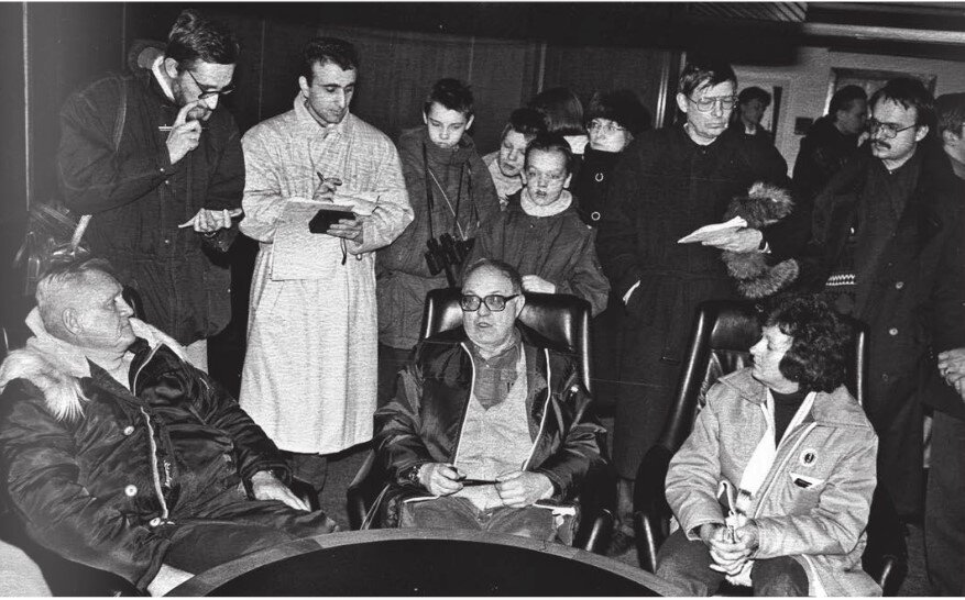 Пассажиры, освобожденные в Таллине / issuu.com