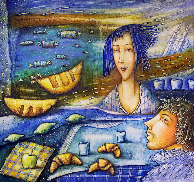 Семенюк  Евгений.  Зимние каникулы. 