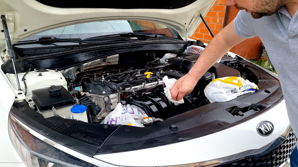 Как правильно помыть двигатель автомобиля