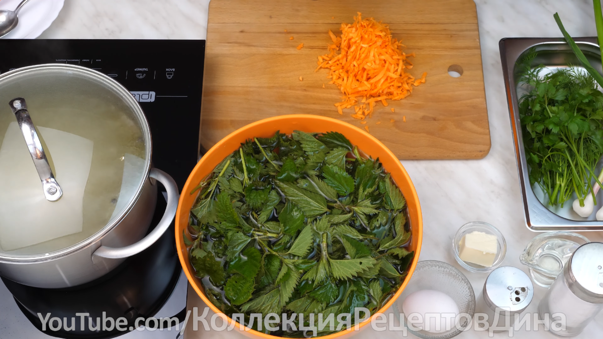 Суп из крапивы с яйцом - рецепт с фото