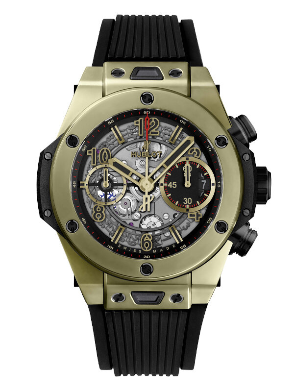 Хронограф Hublot Big Bang Unico Full Magic Gold в 42 мм корпусе из желтого золота Magic Gold