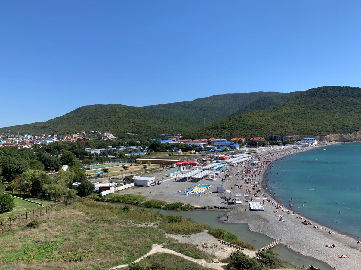 Вид на посёлок Сукко. Фото из личного архива. 