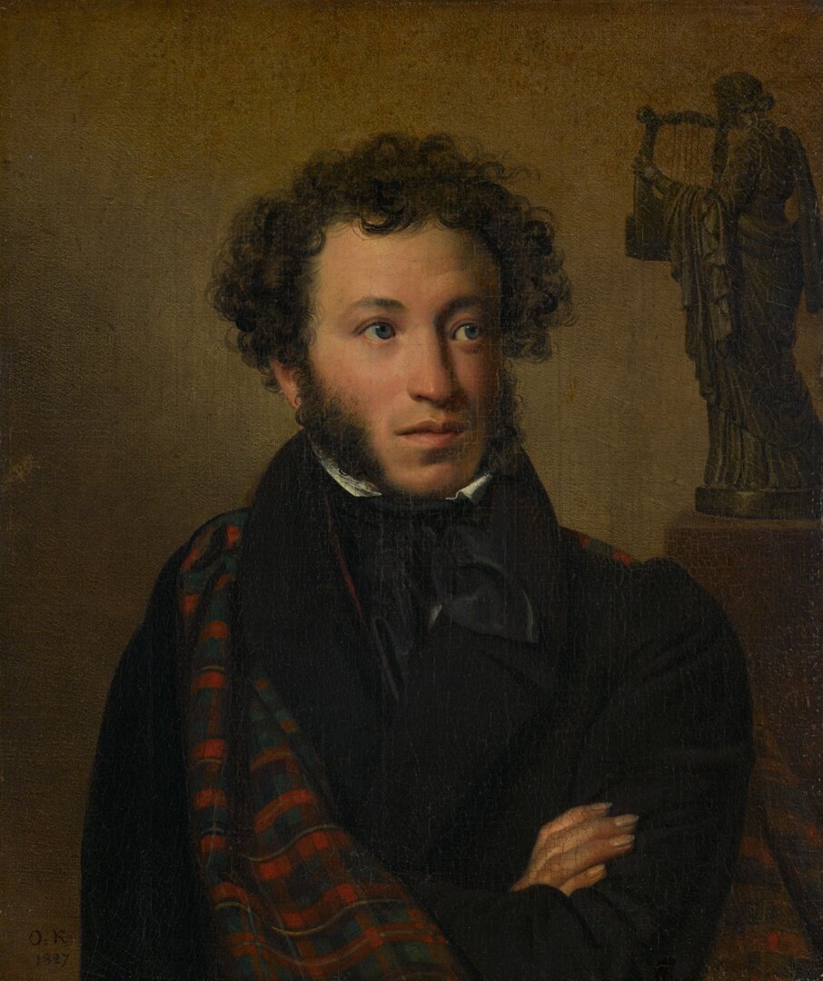 О. А. Кипренский «Портрет А.С. Пушкина», 1827 г.