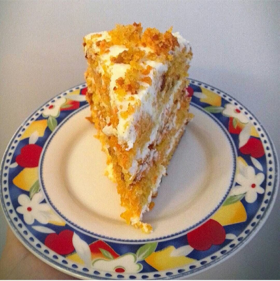 Морковный торт