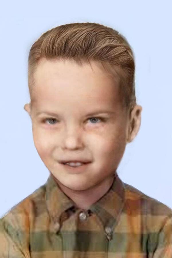 Реконструкция лица мальчика в коробке. 
